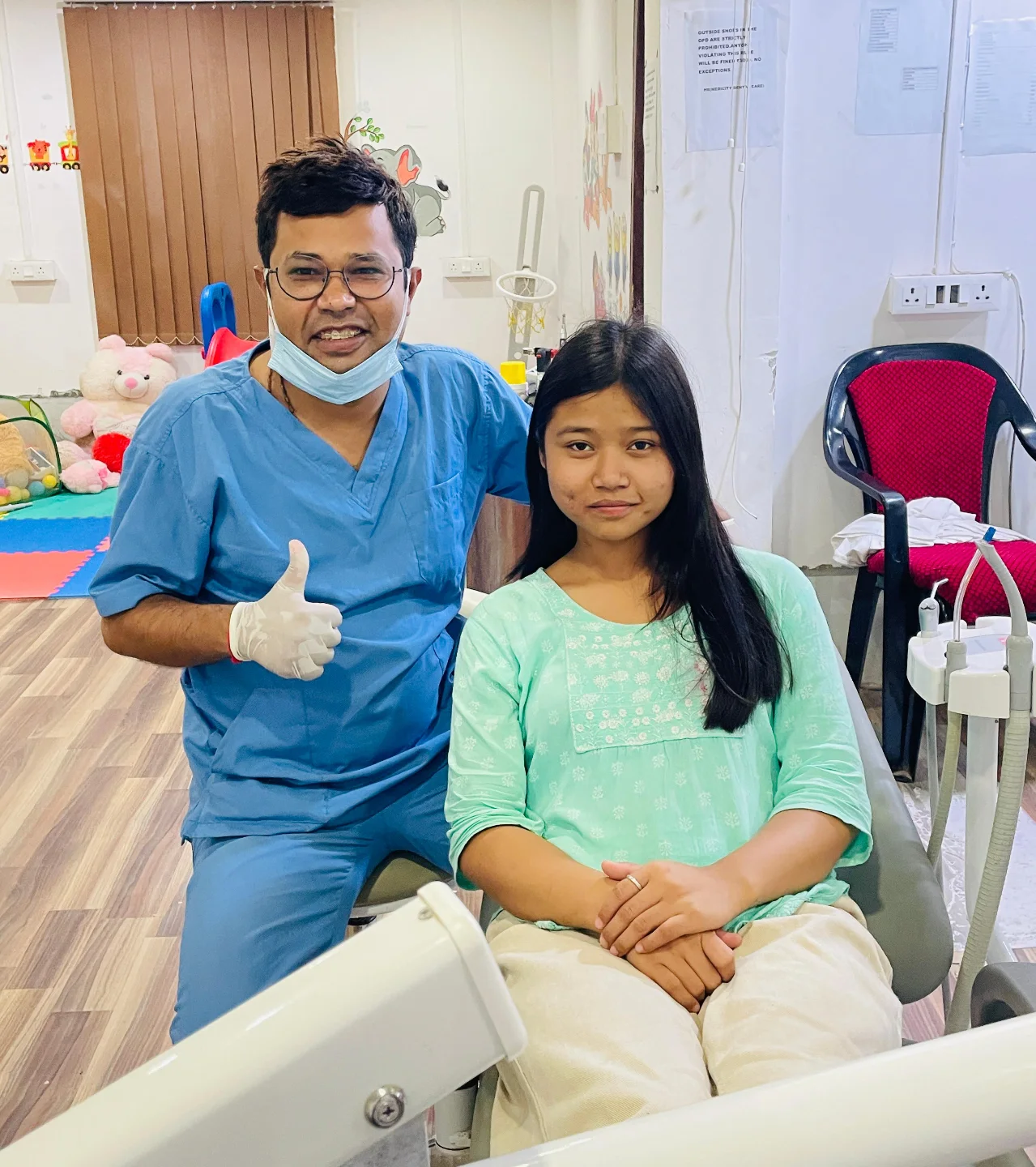 Clinical patient care and examination